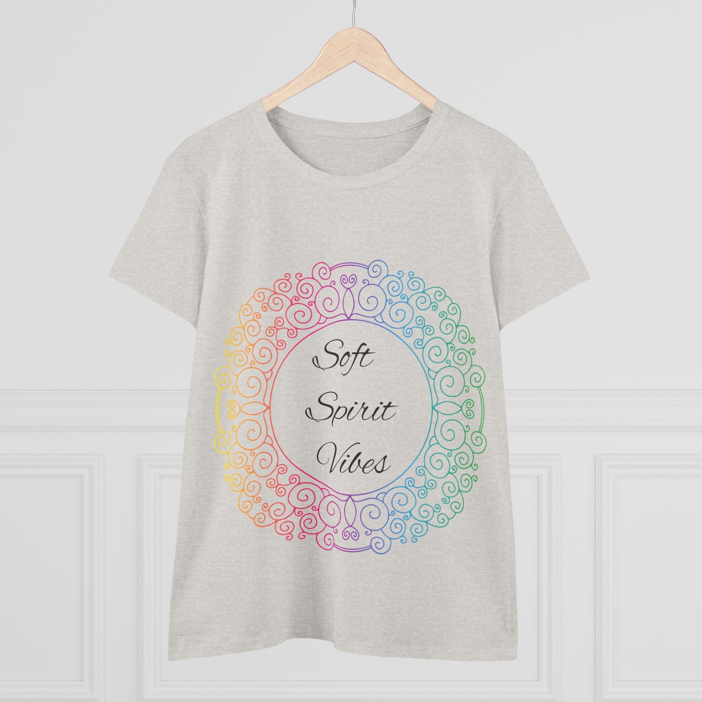 Soft Spirit Vibes Women's Cotton Tee