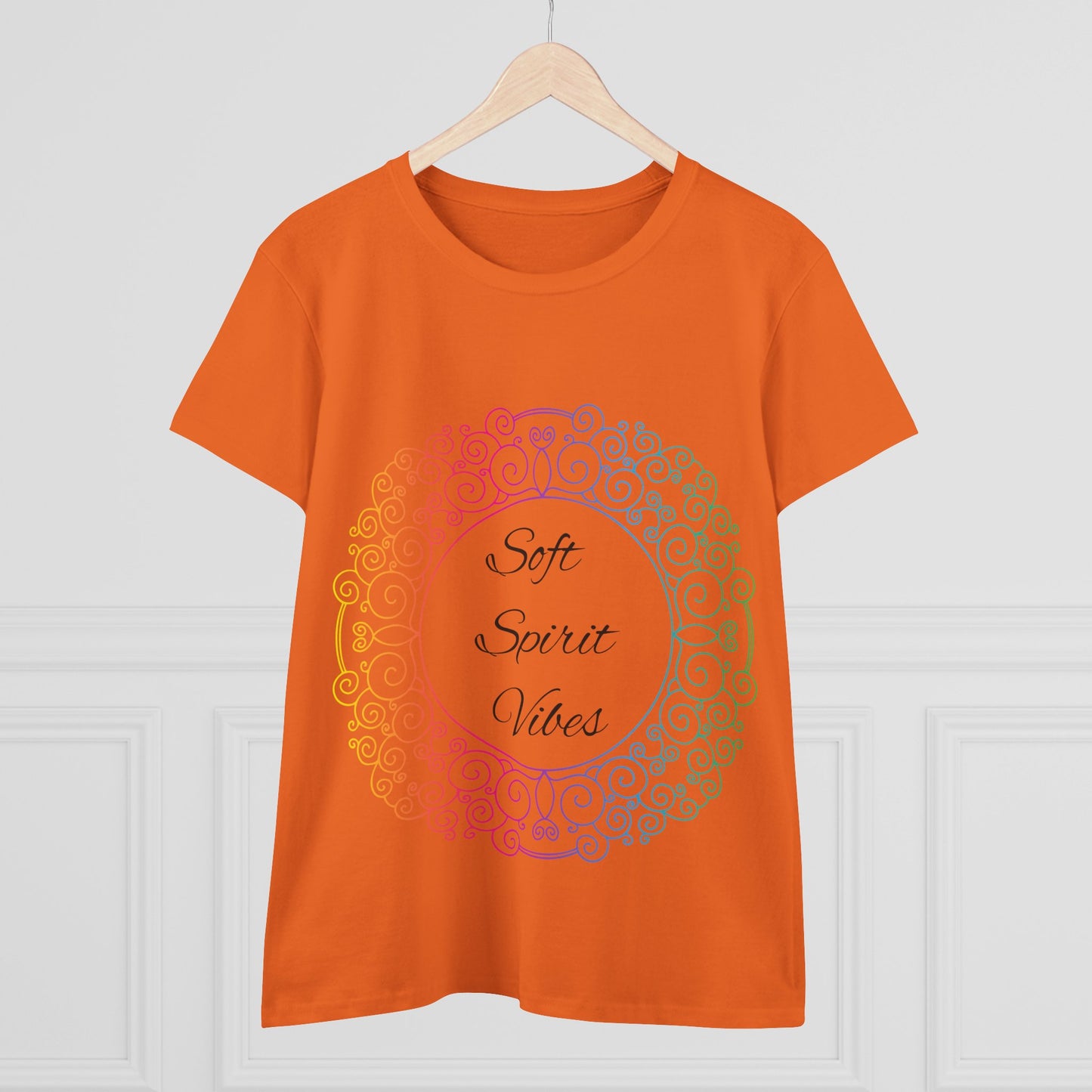 Soft Spirit Vibes Women's Cotton Tee