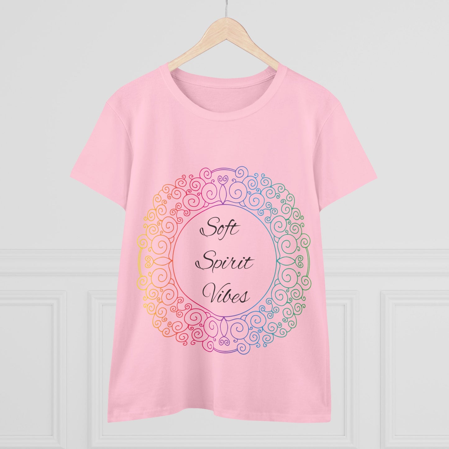 Soft Spirit Vibes Women's Cotton Tee