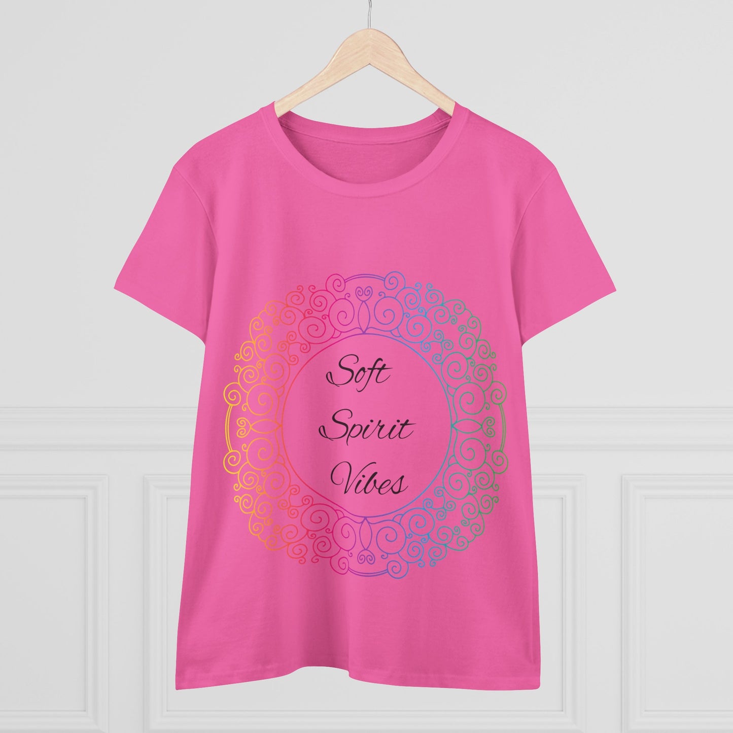 Soft Spirit Vibes Women's Cotton Tee