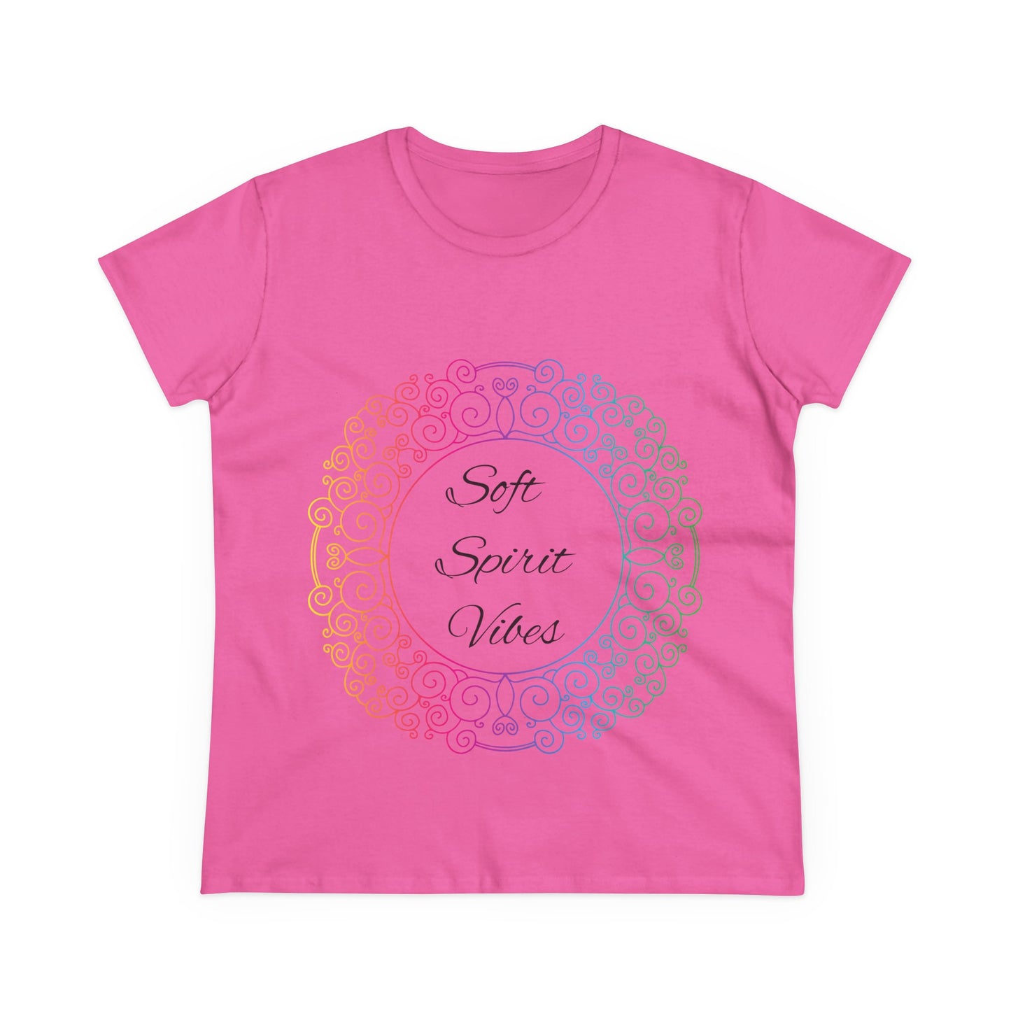 Soft Spirit Vibes Women's Cotton Tee