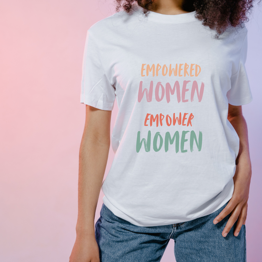 Empowered Women Softstyle Tee - Inspirational Women's Shirt